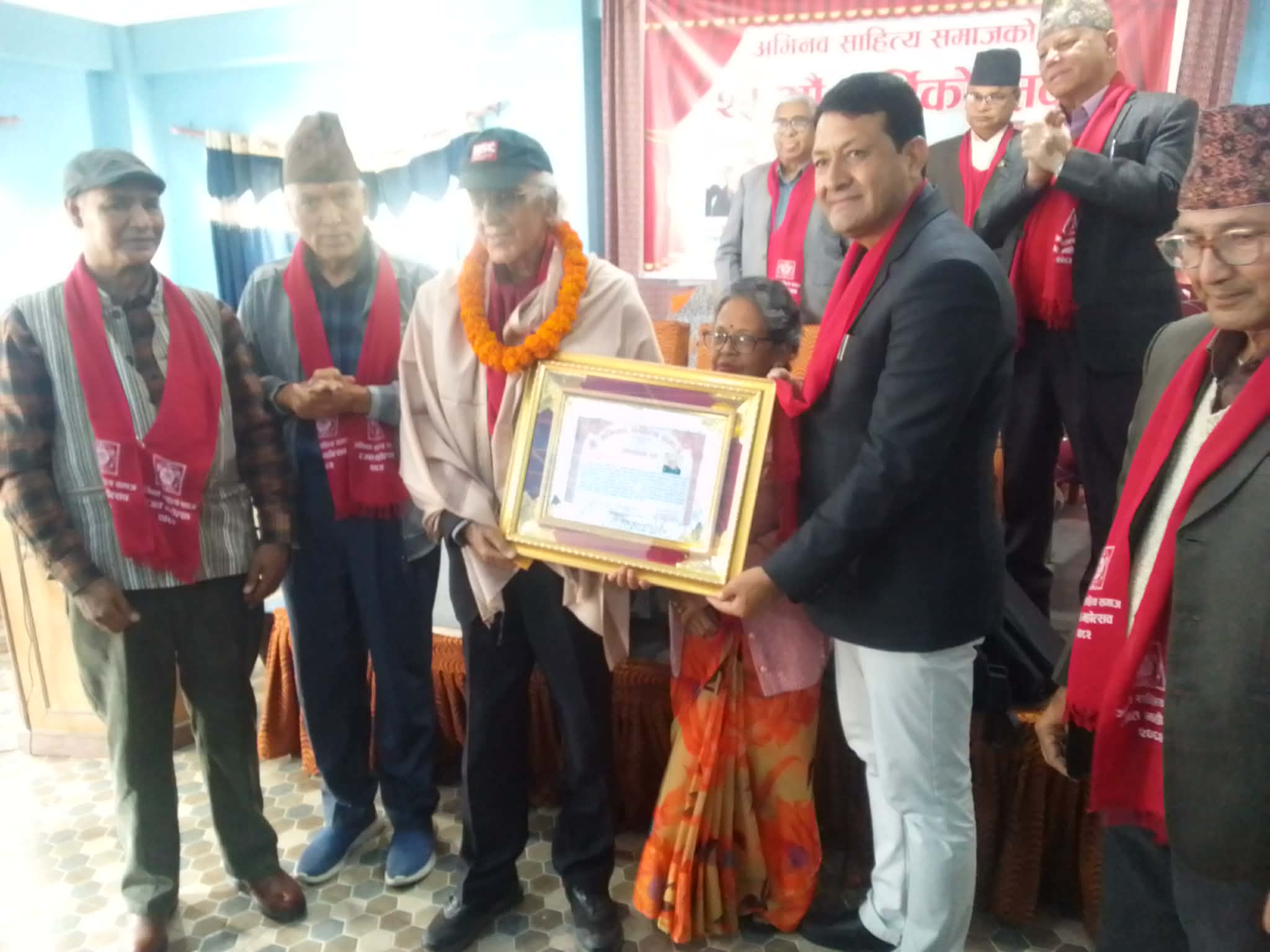 ‎अभिनवको २५ अ‍ौं वार्षिकोत्सवमा स्रष्टासम्मान