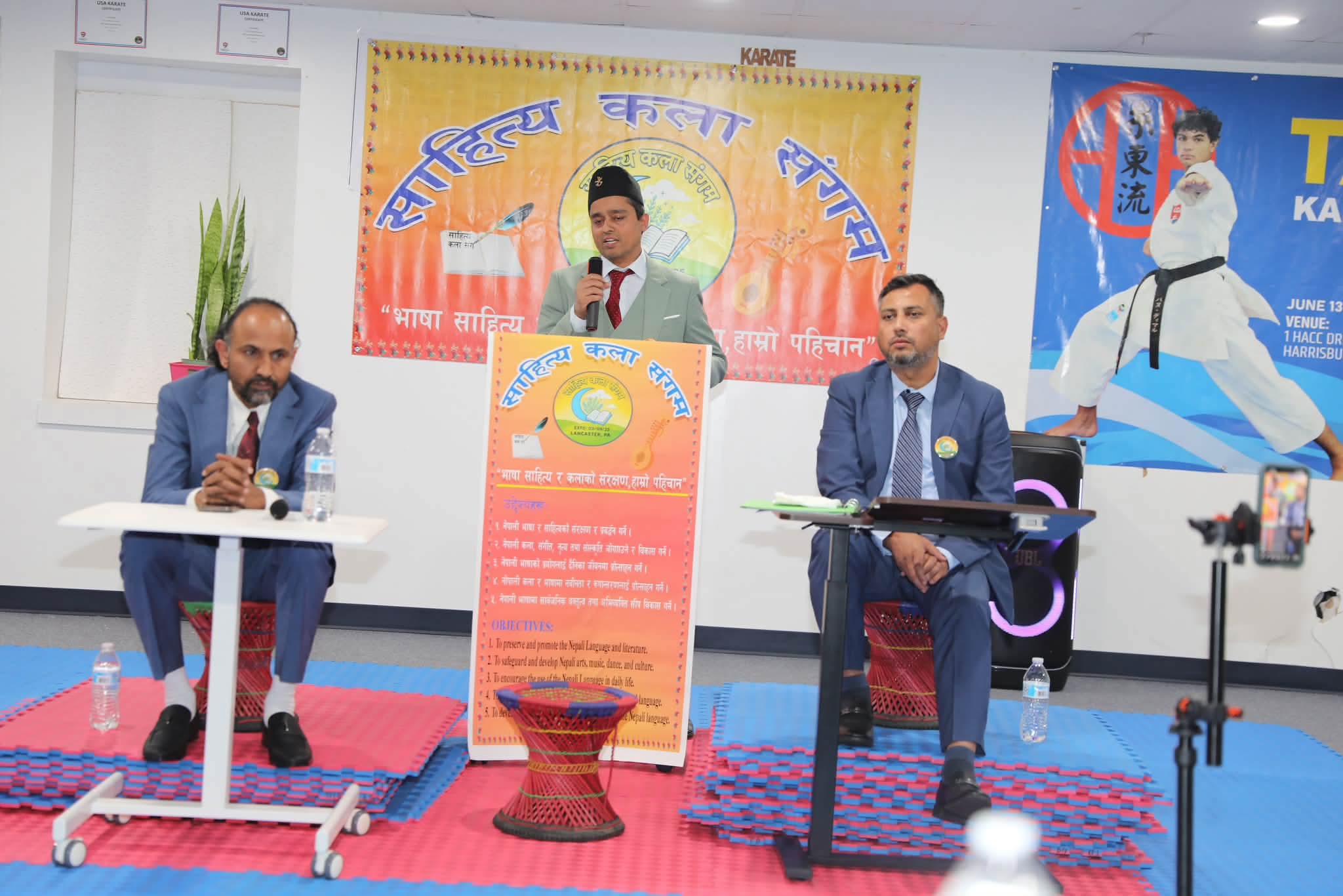पेन्सिलभेनियामा गजलकार सबिन र त्रिविक्रमको ´गजल साँझ’ सम्पन्न 