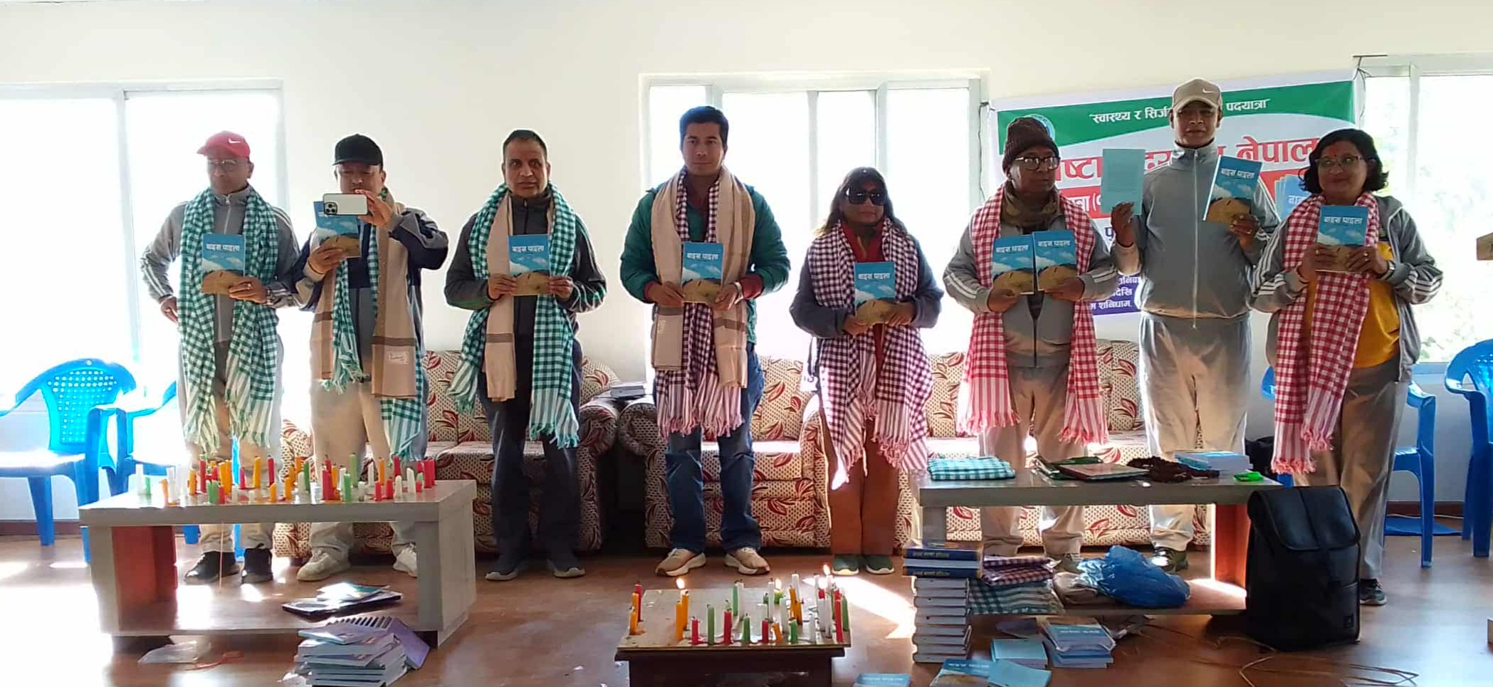 ‎स्रष्टा पदयात्रा नेपालको १००अ‍ौं शृङ्खला सम्पन्न 