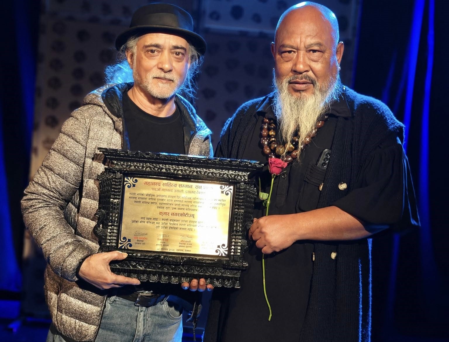 महानन्द साहित्य सम्मान–२०२५ साहित्यकार कुमार नगरकोटीलाई प्रदान 