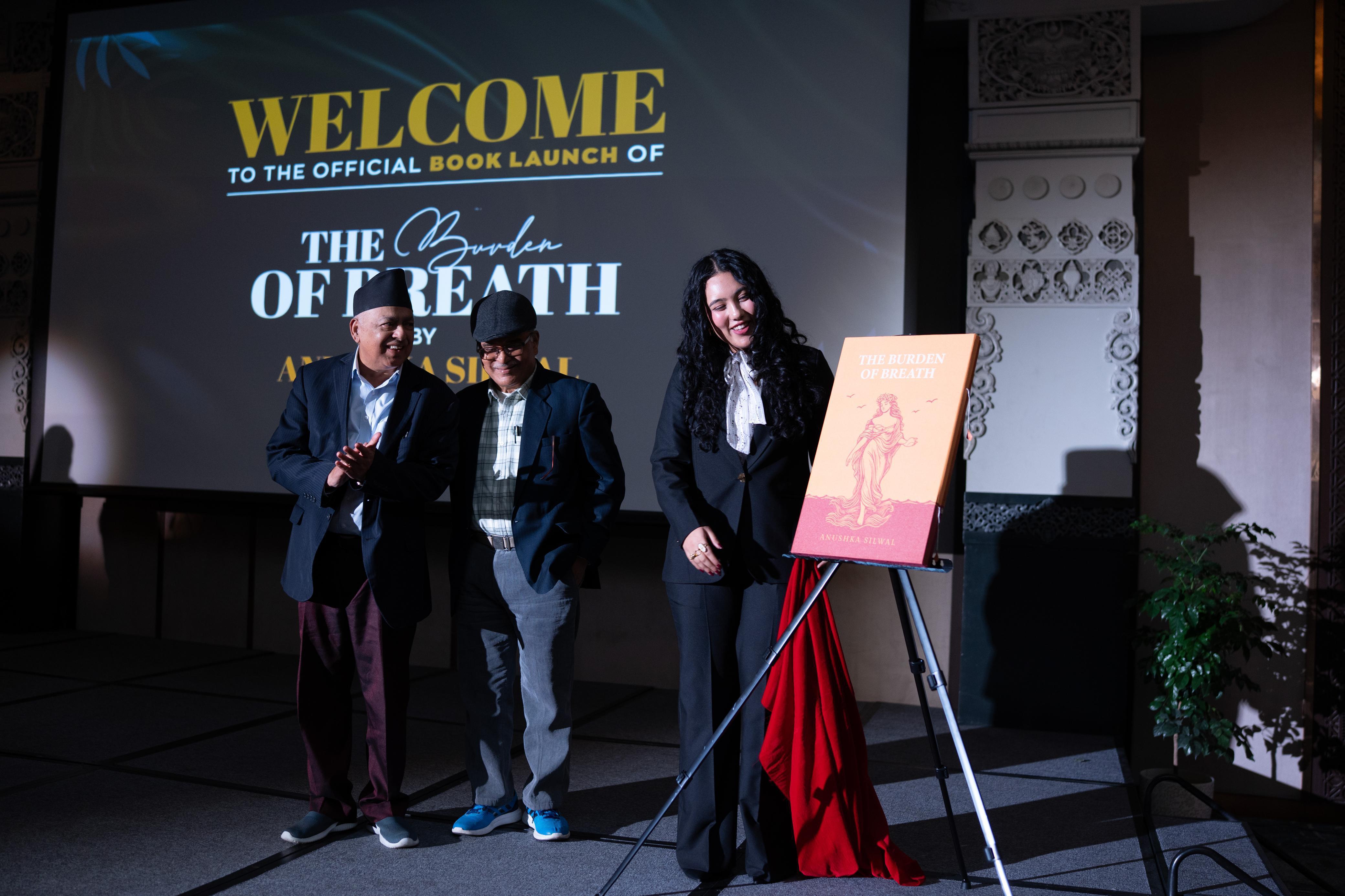 अनुष्का सिलवालको'द बर्डन अफ ब्रेथ'लोकार्पण