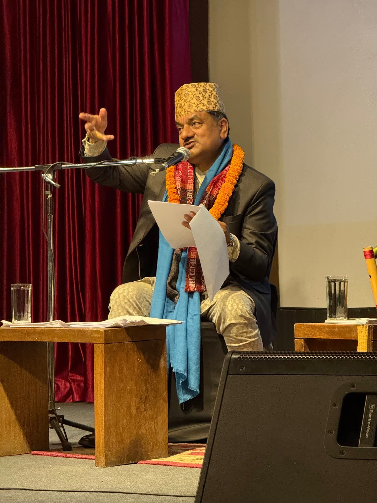 डा.लम्सालको 'कल्प'केन्द्रित 'काव्य साँझ सम्पन्न 