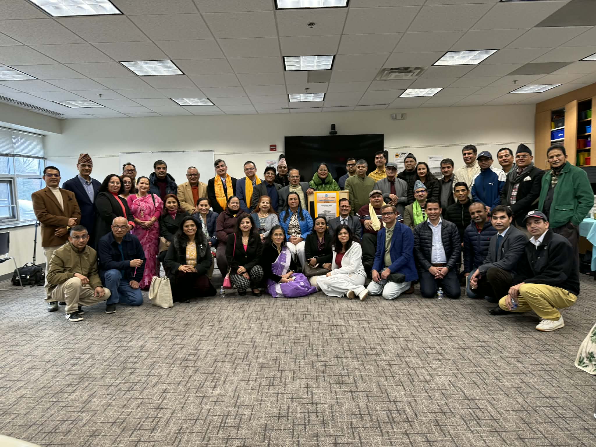 भर्जिनियामा जयदेव गौतमको 'पुस्तकको अँगालोमा' कृतिको परिचर्चा