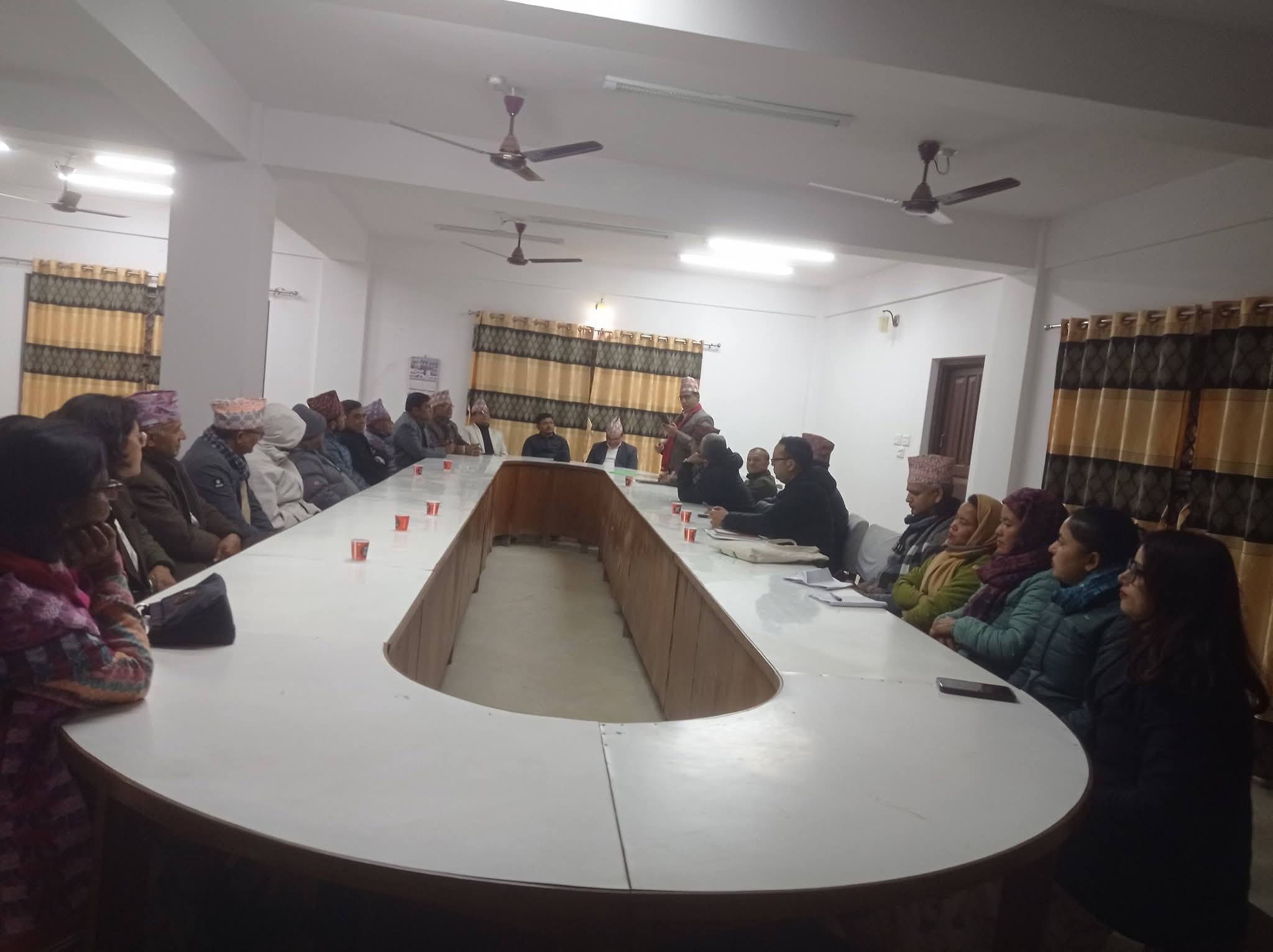 पाल्पामा साहित्यिक भेटघाट तथा विमर्श कार्यक्रम सम्पन्न