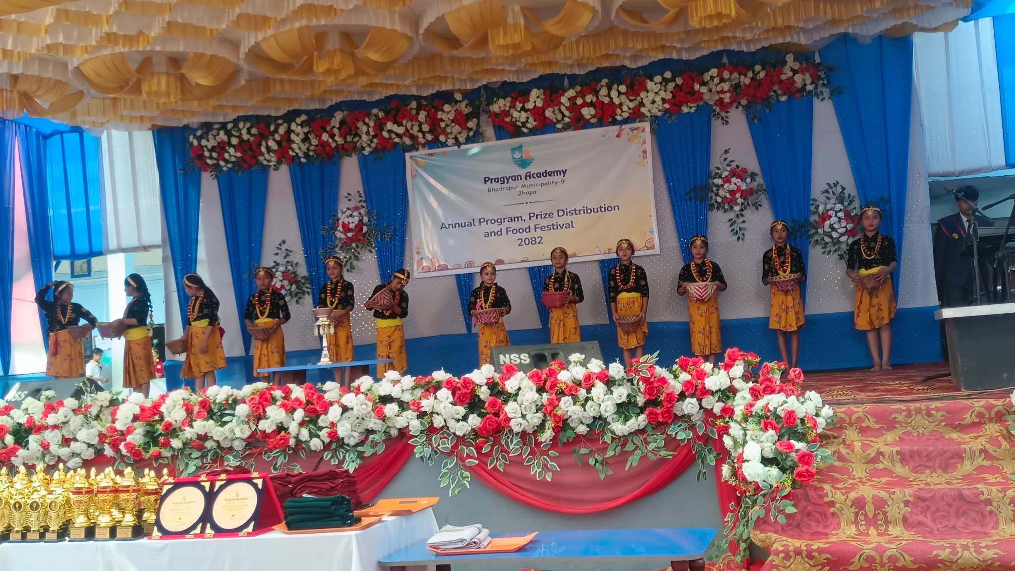 प्रज्ञा एकेडेमीमा ३५ अेाेँ वार्षिक उत्सव सम्पन्न  